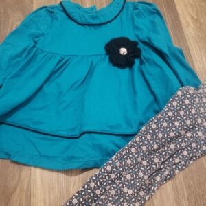 Kids Headquarters 5t teal outfit
